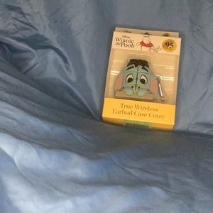 Winnie the Pooh Eeyore Earbud Case Cover for Gen 1 & 2 AirPods.